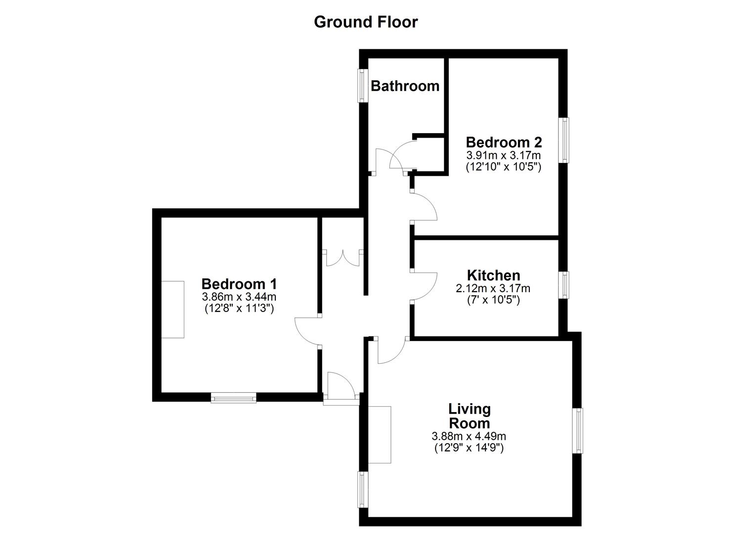 2 Bedroom to let in Abington Cambridge Cheffins Haverhill Office